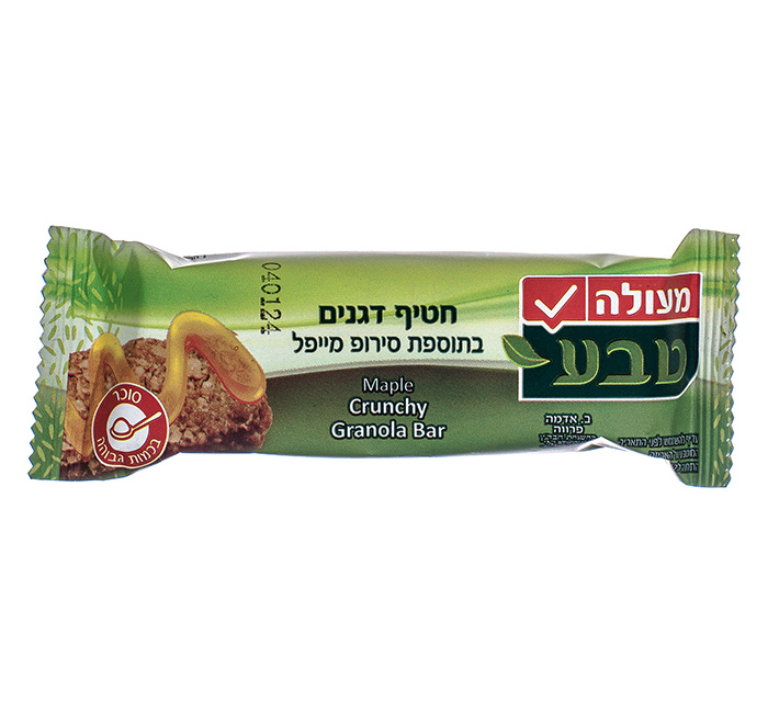 חטיף דגנים בתוספת סירופ מייפל
