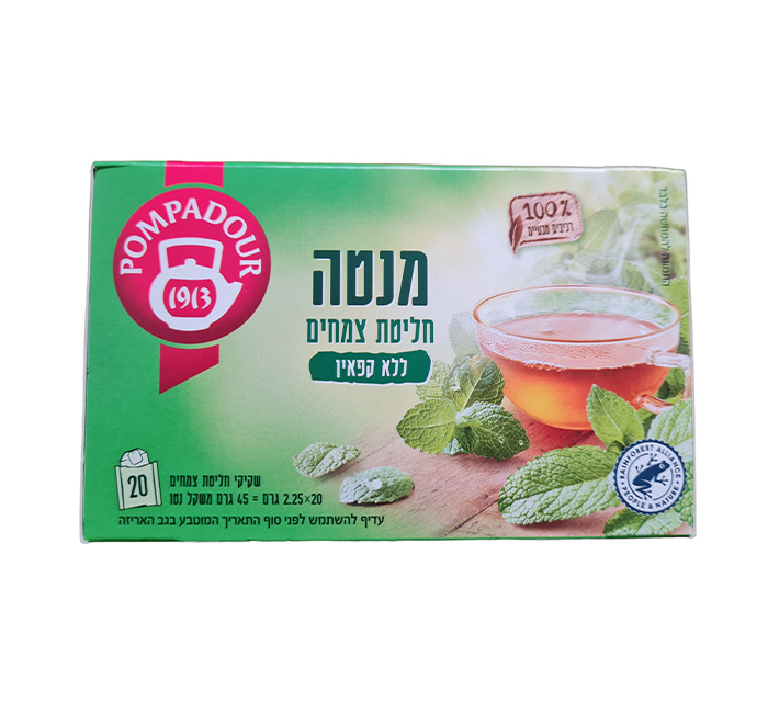 חליטת צמחים מנטה
