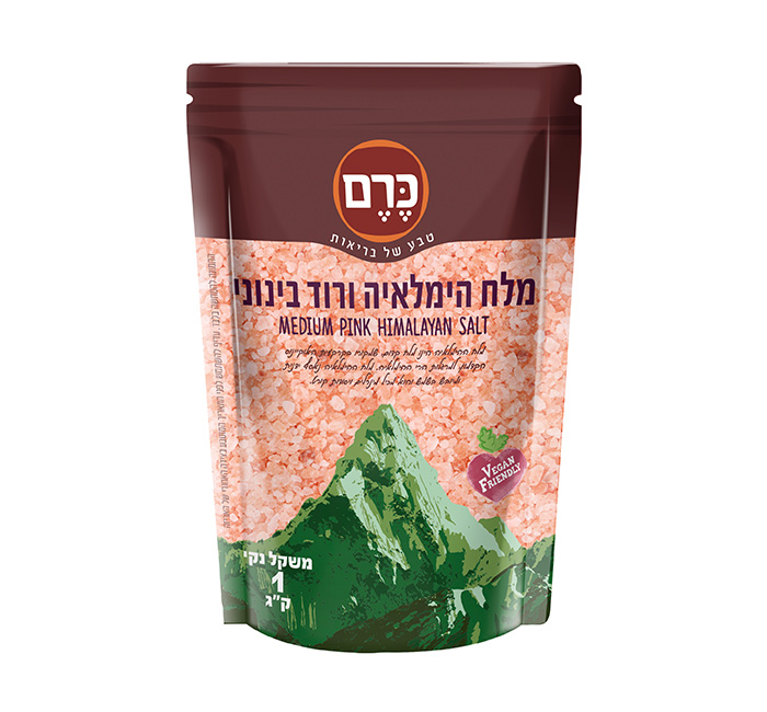 מלח הימלאיה ורוד בינוני