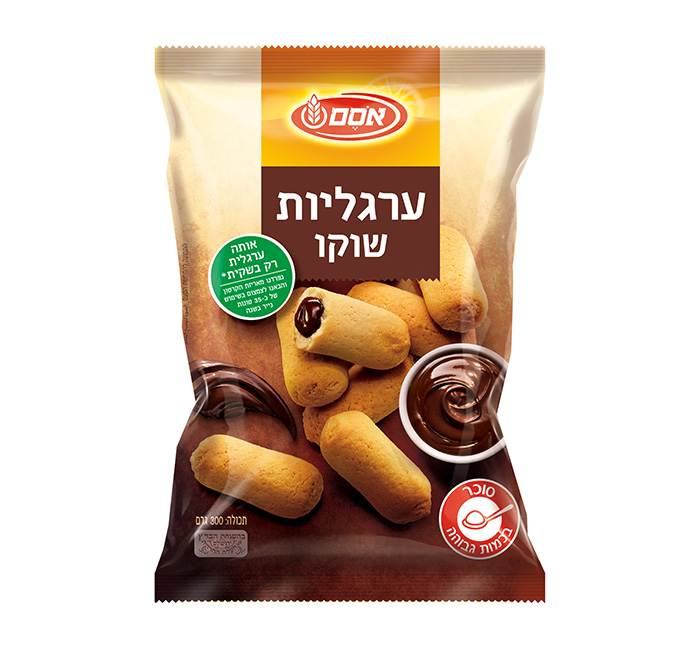 ערגליות שוקו 300 גרם